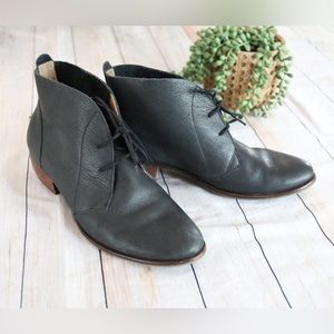 Latigo Isaac Ankle Boot-Black Leather